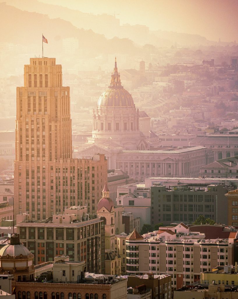 A photo of San Francisco City Hall.